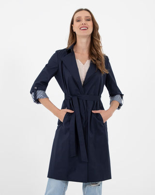 Gabardina Casual Larga