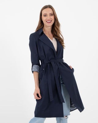 Gabardina Casual Larga