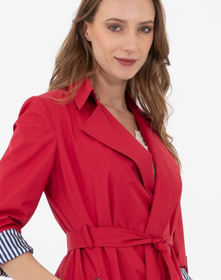Gabardina Casual Larga