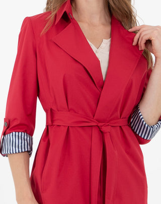 Gabardina Casual Larga