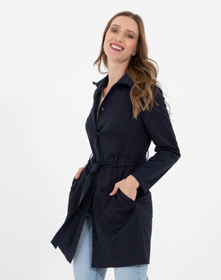 Gabardina Tradicional Con Amarre
