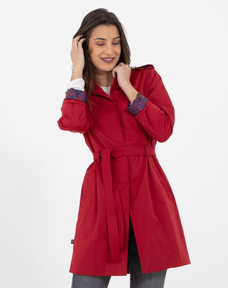 Gabardina Tradicional Con Amarre