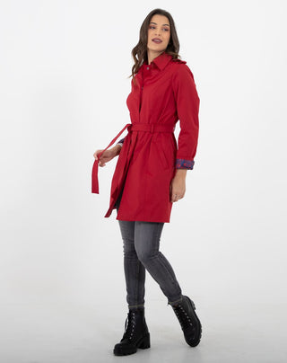 Gabardina Tradicional Con Amarre