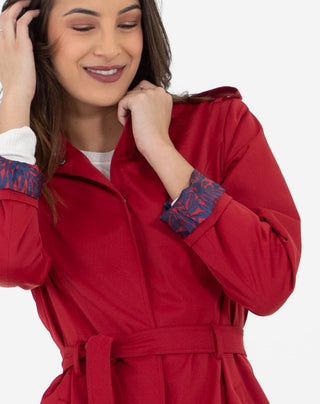 Gabardina Tradicional Con Amarre