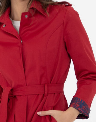 Gabardina Tradicional Con Amarre