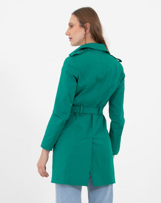 Gabardina Tradicional Con Amarre