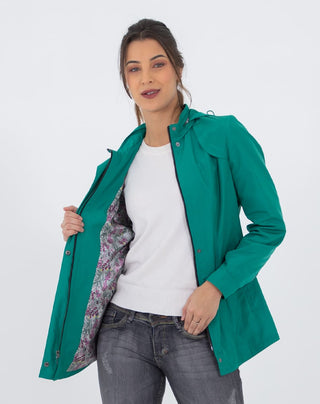 Gabardina Con Gorro Desmontable