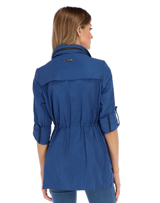 Gabardina con gorro y empacable T80593